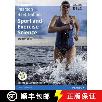 【3-4周达】BTEC Nationals Sport and Exercise Science Student Book + Activebook: For the 2016 specific... [9781292133959]