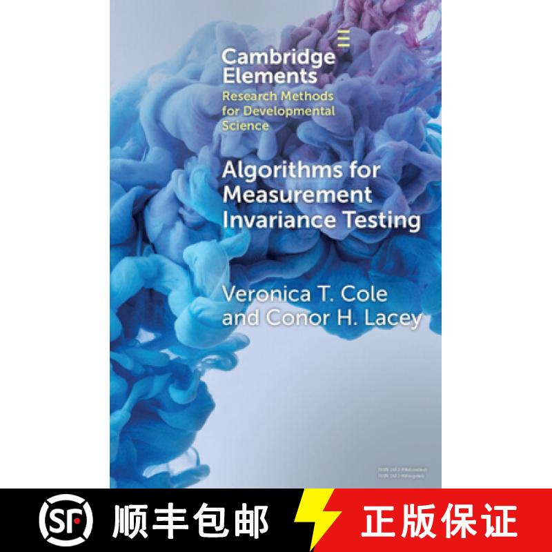 【3-4周达】Algorithms for Measurement Invariance Testing: Contrasts and Connections [9781009454179]