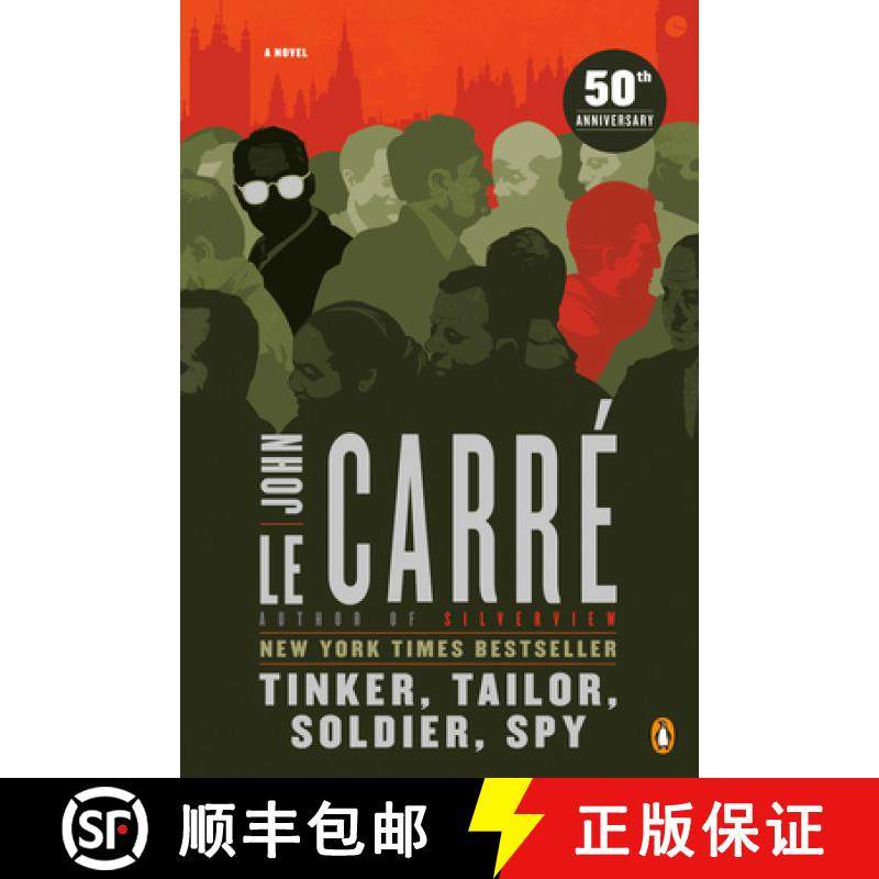 【3-4周达】Tinker, Tailor, Soldier, Spy: A George Smiley Novel [9780143119784]