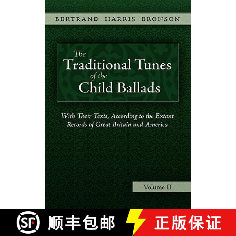 【2-3周达】The Traditional Tunes of the Child Ballads, Vol 2 [9781935243014]