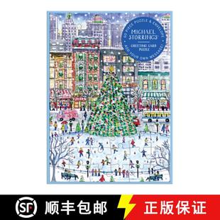 the Christmas City Puzzle Michael Card 4周达 9780735379008 Storrings Greeting