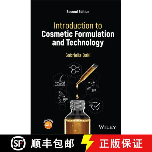 【3-4周达】精装 Introduction to Cosmetic Formulation and Technolog y, Second Edition (2nd Edition) [9781119709770]
