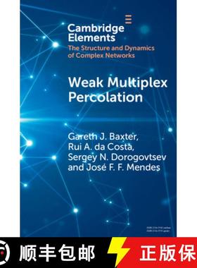 【3-4周达】Weak Multiplex Percolation [9781108791076]