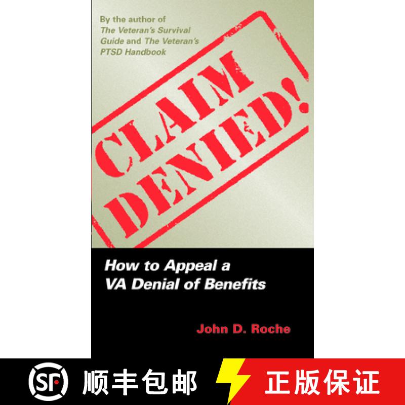 预订 Claim Denied!: How to Appeal a VA Denial of Benefits [9781597971164]
