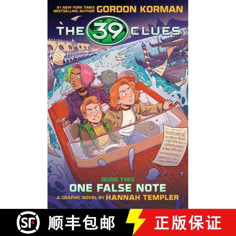 【3-4周达】39 Clues: One False Note: A Graphic Novel (39 Clues Graphic Novel #2) [9781339026480]