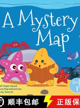 【3-4周达】Starfish Super Squad Book 1 - A Mystery Map: Dive into Ocean Adventures Full of Fun, Frien... [9781923337039]