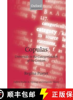 【3-4周达】Copulas: Universals in the Categorization of the Lexicon [9780199281800]