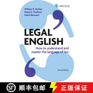 【3-4周达】Legal English: How to Understand and Master the Language of Law [9781408226100]