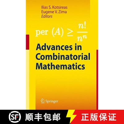 【3-4周达】Advances in Combinatorial Mathematics: Proceedings of the Waterloo Workshop in Computer Al... [9783642035616]
