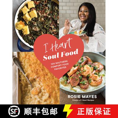【3-4周达】I Heart Soul Food – 100 Southern Comfort Food Favorites [9781632173096]