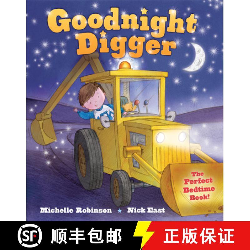 【3-4周达】Goodnight Digger: The Perfect Bedtime Book! [9781438006611]