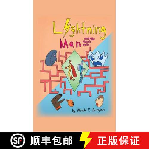 【3-4周达】Lightning Man and The Magic Gem [9781787190153]
