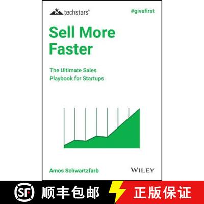 【3-4周达】Sell More Faster: The Ultimate Sales Playbook For Startups [Wiley经管] [9781119597803]