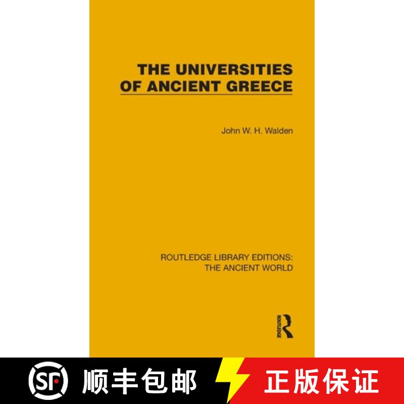 【3-4周达】The Universities of Ancient Greece [9781032758923]