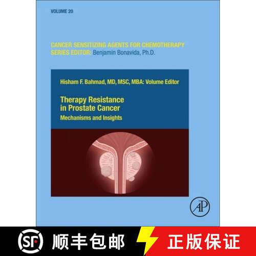 【3-4周达】精装 Therapy Resistance in Prostate Cancer: Mechanisms and Insights Volume 20 [9780443160325]