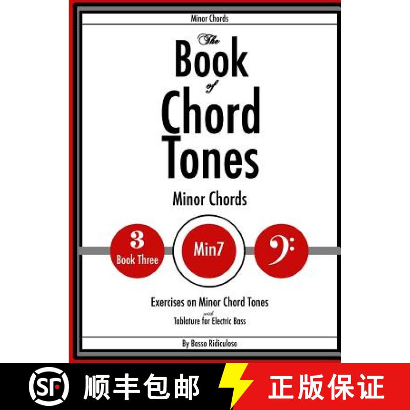 【3-4周达】The Book of Chord Tones - Book 3 - Minor Chords [9781105049521]图片
