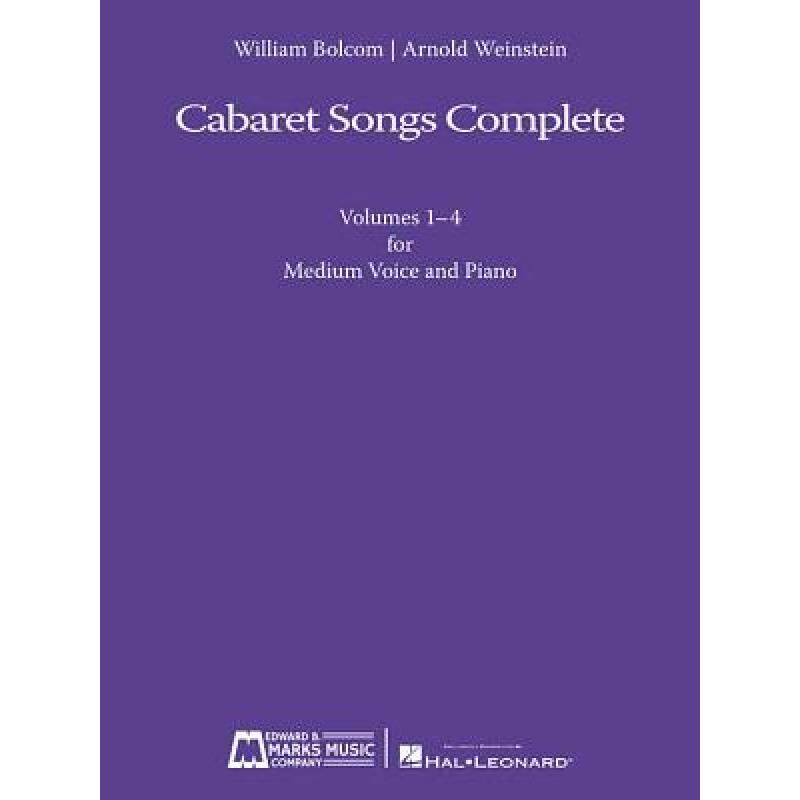预订 cabaret songs complete: volumes 1-4 . [9781423468837]