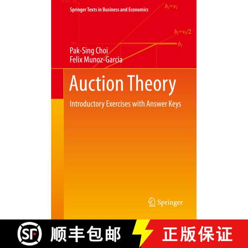 【3-4周达】精装 Auction Theory : Introductory Exercises with Answer Keys [9783030695743]