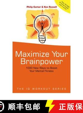 【3-4周达】Maximize Your Brainpower - 1000 New Ways To Boost Your Mental Fitness [Wiley自助类] [9780470847169]