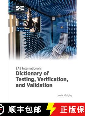 预订 SAE International's Dictionary of Testing, Verification, and Validation [9781468605907]