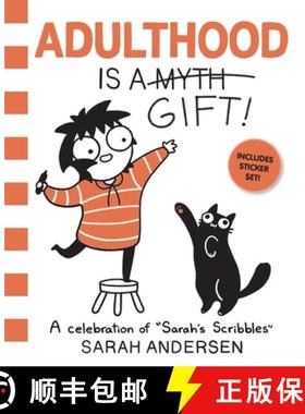 【3-4周达】Adulthood Is a Gift!: A Celebration of Sarah's Scribbles Volume 5 [9781524890407]