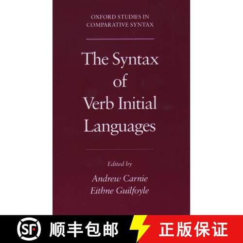 【3-4周达】The Syntax of Verb Initial Languages [9780195132236]