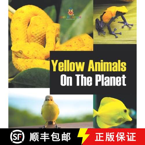 【3-4周达】Yellow Animals On The Planet [9798869453181]