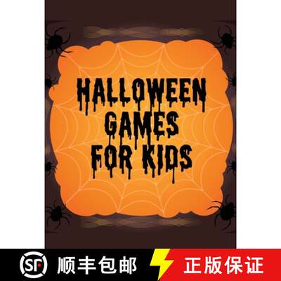 【2-3周达】Halloween Games For Kids: Homeschool Fun| For Kids| Holiday Matching| Word Scrambles[9781953332547]