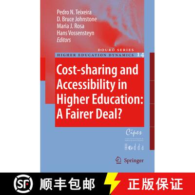 【3-4周达】Cost-sharing and Accessibility in Higher Education: A Fairer Deal? [9781402046599]