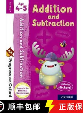 预订 Progress with Oxford: Progress with Oxford: Addition and Subtraction Age 4-5 - Practise for Scho... [9780192765604]