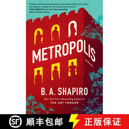 【3-4周达】精装 Metropolis: A Novel [9781616209582]