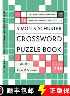【3-4周达】Simon and Schuster Crossword Puzzle Book #248: The Original Crossword Puzzle Publisher [9780743283137]
