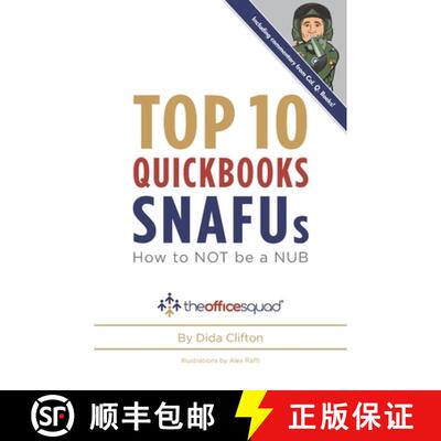 【3-4周达】Top 10 QuickBooks SNAFUs: How to NOT be a NUB [9780578653846]