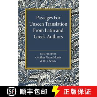 from Unseen Latin Authors Passages Greek 4周达 9781316612606 for and Translation