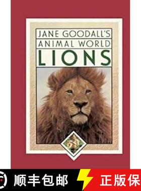 【3-4周达】Jane Goodall's Animal World, Lions: Jane Goodall Library [9781596875692]