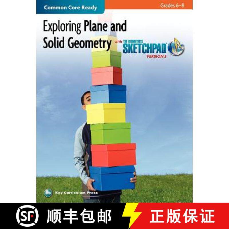 预订 Exploring Plane and Solid Geometry in Grades 6-8 with the Geometer's Sketchpad [9781604402278]