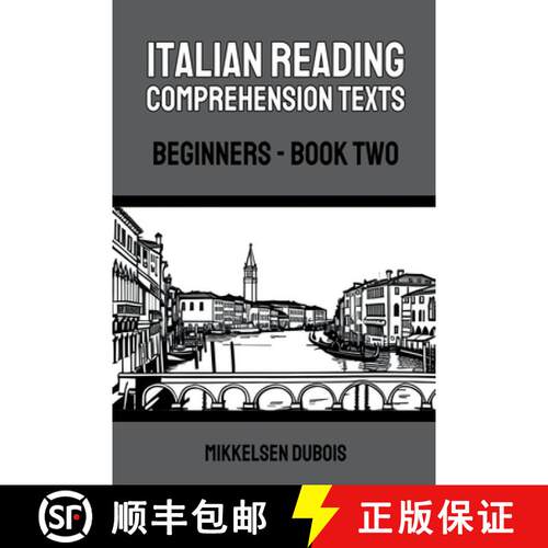 【3-4周达】Italian Reading Comprehension Texts: Beginners - Book Two [9798223708186]