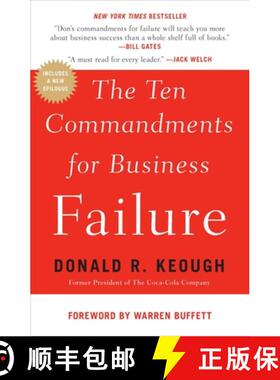 【3-4周达】The Ten Commandments for Business Failure [9781591844136]