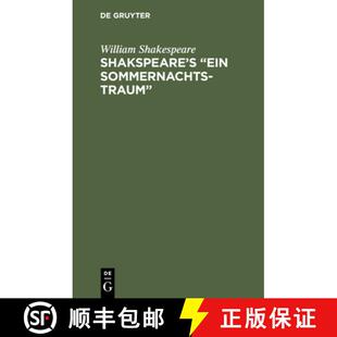 【3-4周达】精装 Shakspeare's Ein Sommernachtstraum [9783112411650]