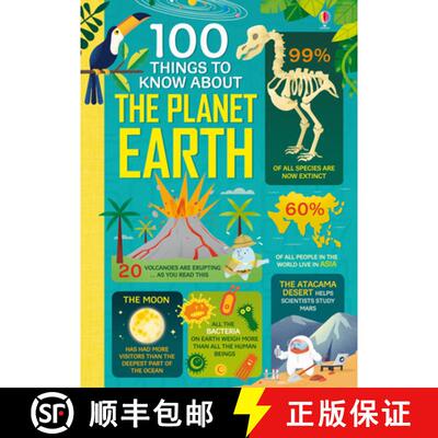 【3-4周达】精装 100 Things to Know About Planet Earth [9781474950626]