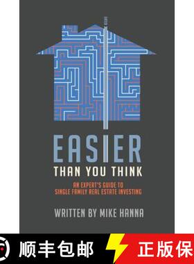 预订 Easier Than You Think: An Expert's Guide to Single-Family Real Estate Investing [9780990326267]