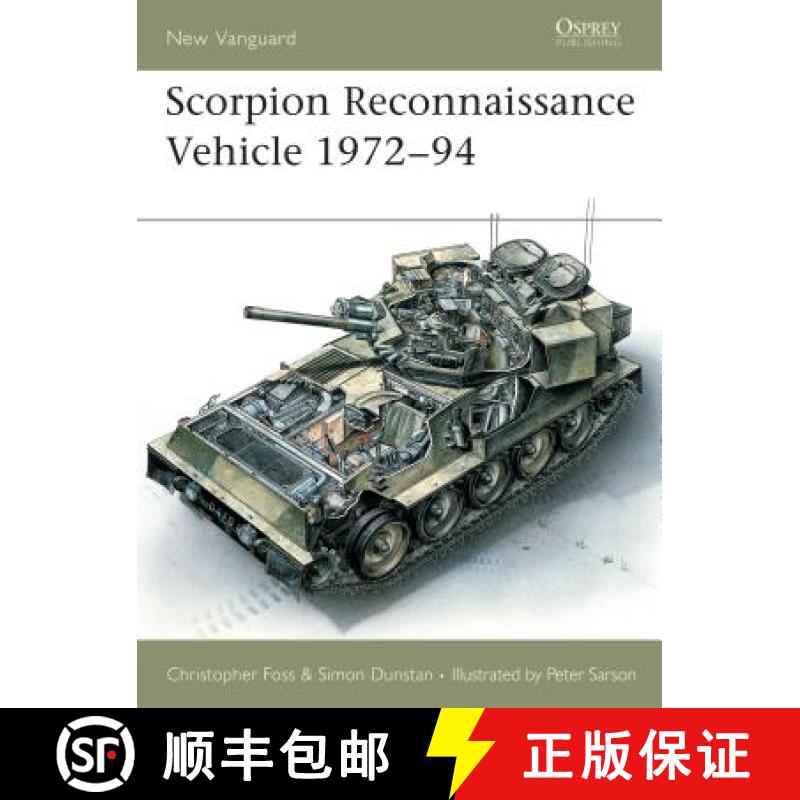 预订 Scorpion Reconnaissance Vehicle 1972–94 [9781855323902]