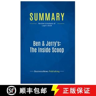 The Analysis Inside Scoop Ben Jerry 9782511048283 Lager Book Summary and Review 4周达