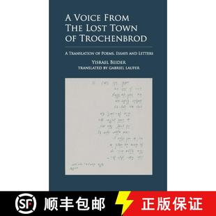 and Essays from Town Trochenbrod Lost Poems the 9798887196626 Y... 4周达 Translation Voice Letters