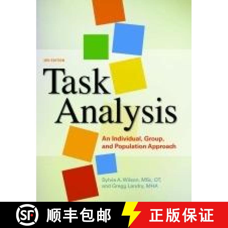 【3-4周达】Task Analysis: An Individual, Group, and Population Approach [9781569005347]