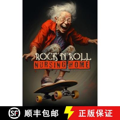 【3-4周达】Rock´n´Roll Nursing Home Coloring Book for Adults : Portrait Coloring Book | Crazy Grand... [9783758430015]