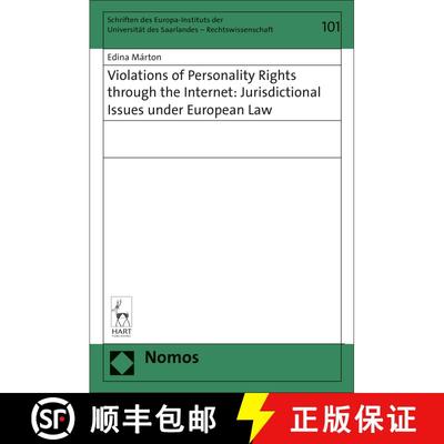 【3-4周达】Violations of Personality Rights through the Internet: Jurisdictional Issues under Europea... [9781509908028]