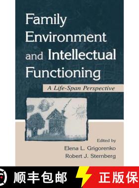 【3-4周达】Family Environment and Intellectual Functioning: A Life-Span Perspective [9780805831849]
