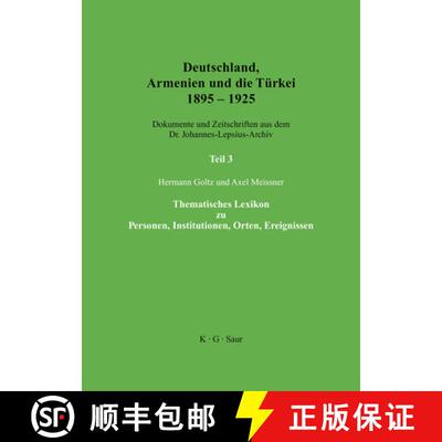 【3-4周达】精装 Thematisches Lexikon zu Personen, Institutionen, Orten, Ereignissen [9783598344091]