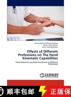 预订 Effects of Different Professions on the Hand Kinematic Capabilities [9783659288753]
